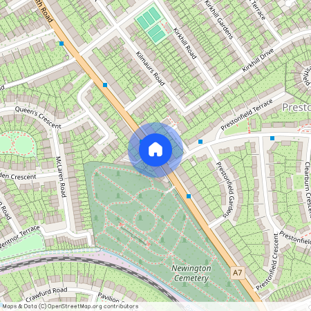 Dalkeith Road, Newington, Edinburgh, EH16