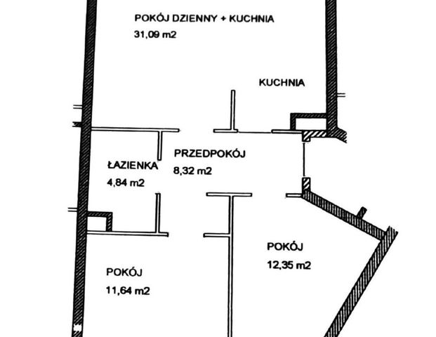 3 pok. - Wola - metro Ulrychów - Zdjęcie 1