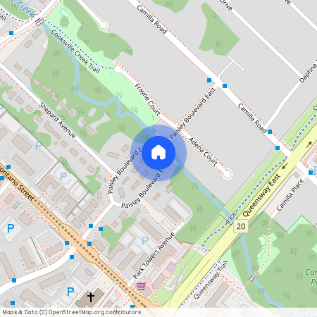 Paisley Boulevard West, Mississauga, Mississauga, Peel, L5A 4K4