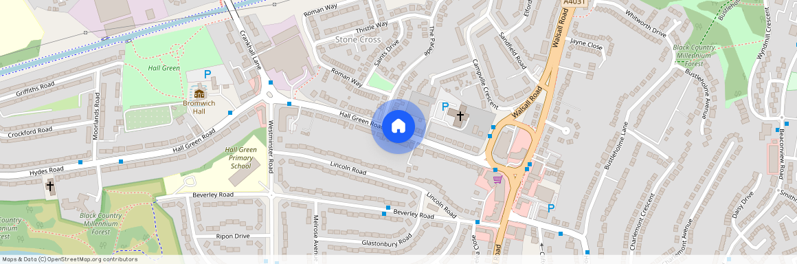 Hall Green Road, West Bromwich, West Midlands, B71