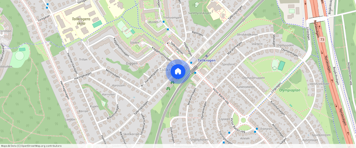 Tallkrogen, Stockholm, Tallkrogsvägen 93