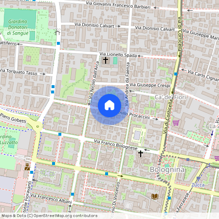 Via Camillo Procaccini, Bologna, Emilia-Romagna 40129