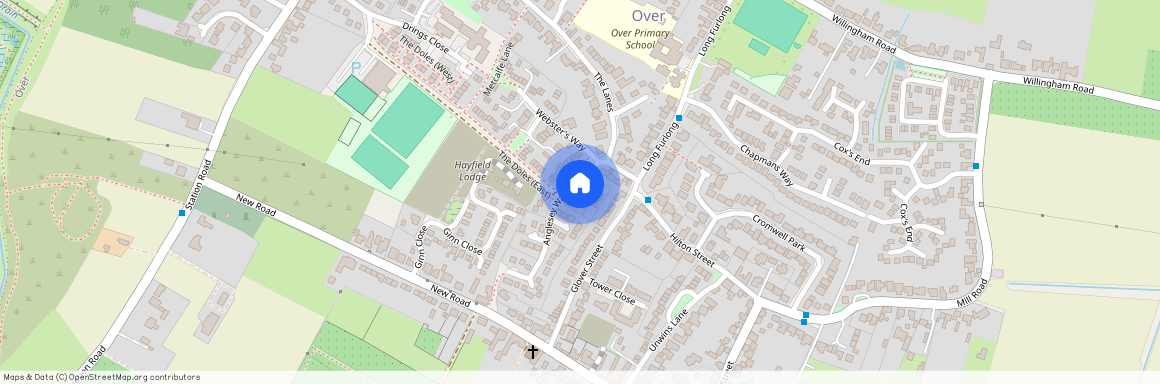 Kirbys Close, Over, Cambridge, CB24