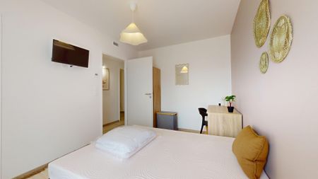TARISSAN A02 Colocation 6 chambres à Toulouse - Photo 2