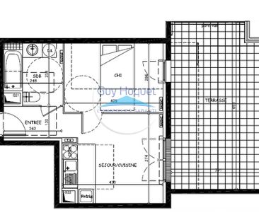 Appartement DAMMARTIN-EN-GOELE 2 pièce(s) 36.40 m2 - Photo 4