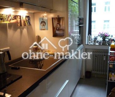 Wohnbüro Nähe Rhein: Zentral 2 helle Räume mit großem BalkonGrünbli... - Foto 5