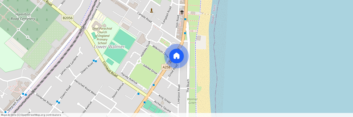 Dover Road Walmer Kent