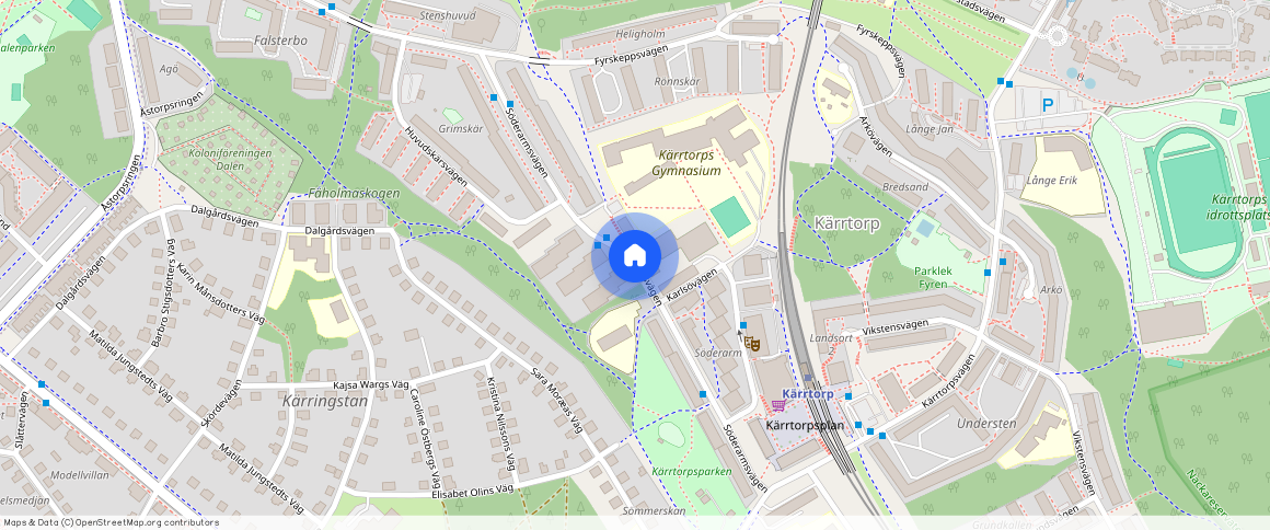 Söderarmsvägen, Johanneshov