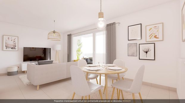 location Appartement T2 DE 46.39m² À BORDEAUX - Photo 1