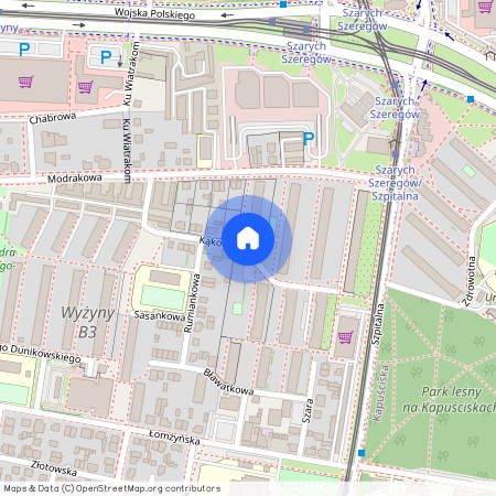 ul. Kąkolowa, Wyżyny, Bydgoszcz, kujawsko-pomorskie