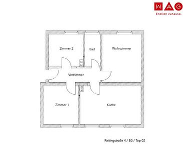 Familienfreundliche & preiswerte 3-Zimmerwohnung! - Photo 1