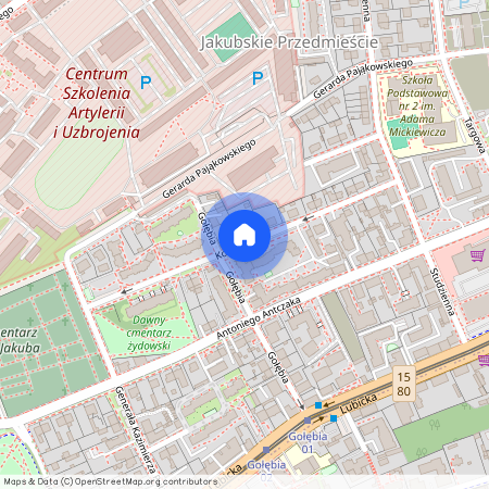 ul. Konopackich, Toruń, Jakubskie Przedmieście