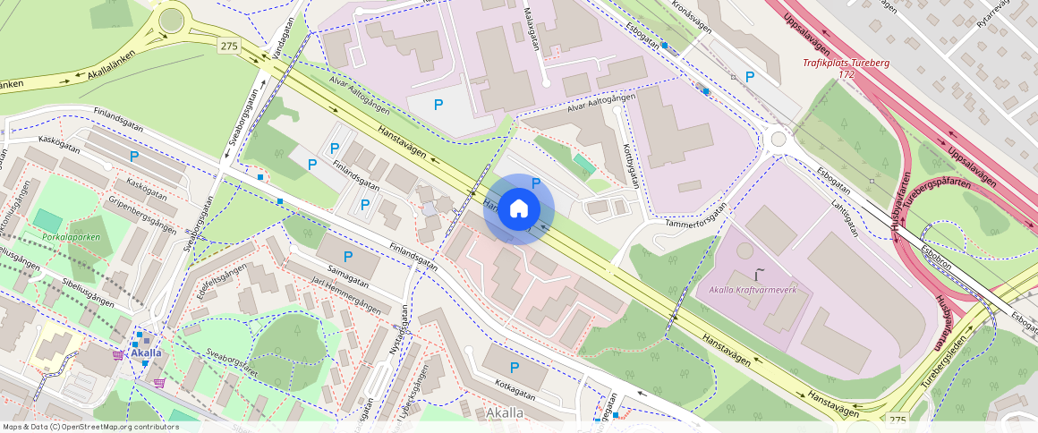 Hanstavägen, Kista
