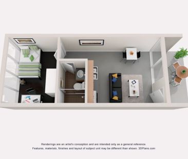 1 Bedroom Apartment Premium - Photo 2