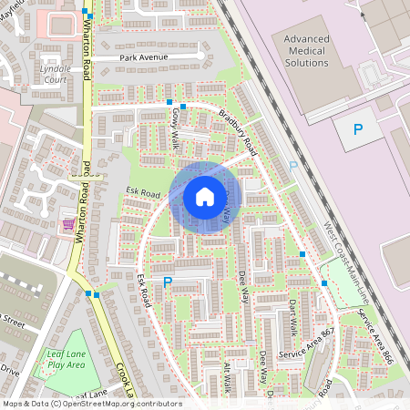 Severn Walk, Winsford, Cheshire, CW7