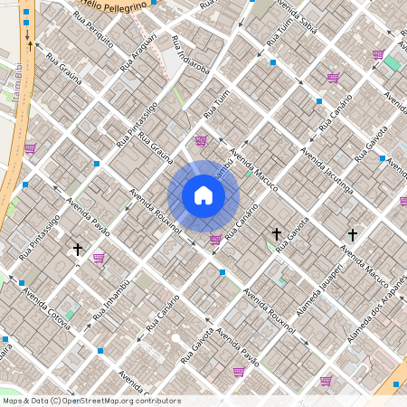 Rua Inhambu 973, Moema, São Paulo - SP, 04520-013, Brazil