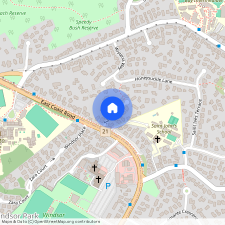 Downstairs Tudor Place, Mairangi Bay, North Shore City