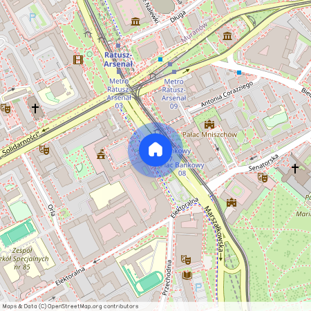 pl. Plac Bankowy, Śródmieście Północne, Śródmieście, Warszawa, mazowieckie