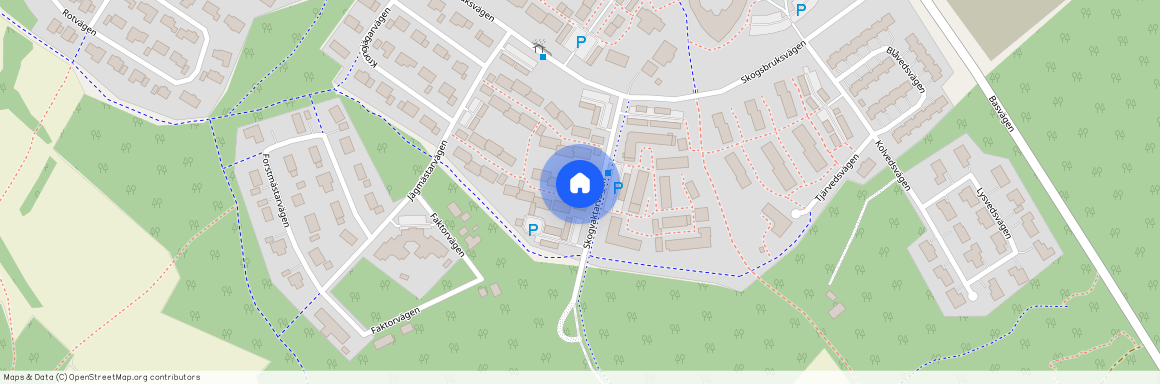 Skogvaktarvägen 14D, Östersund