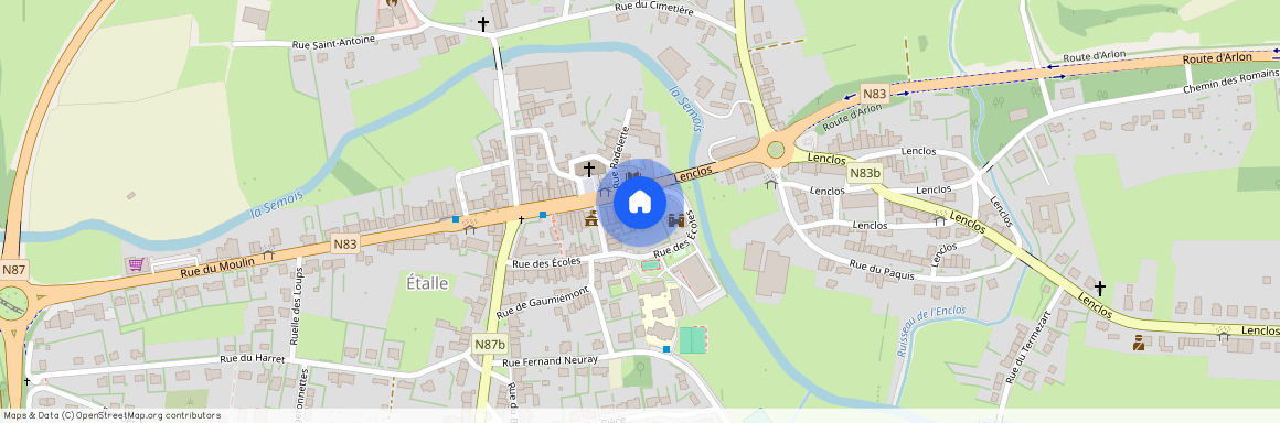 Rue du Moulin, 3/2, 6740, Étalle