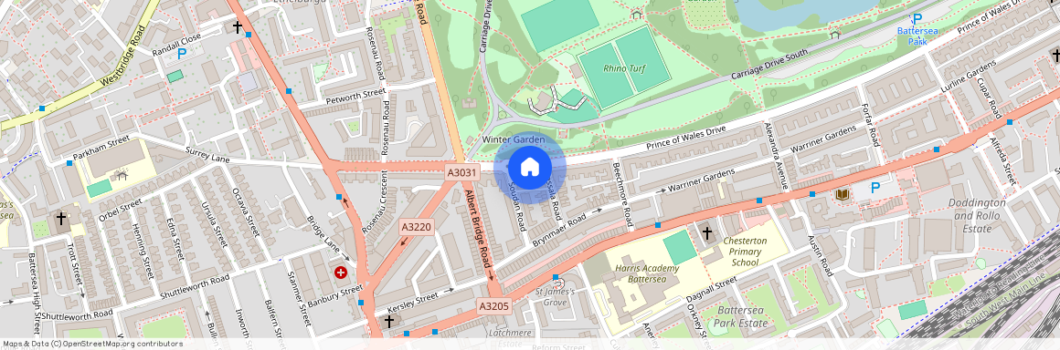 Cyril Mansions, Prince of Wales Drive, London, SW11