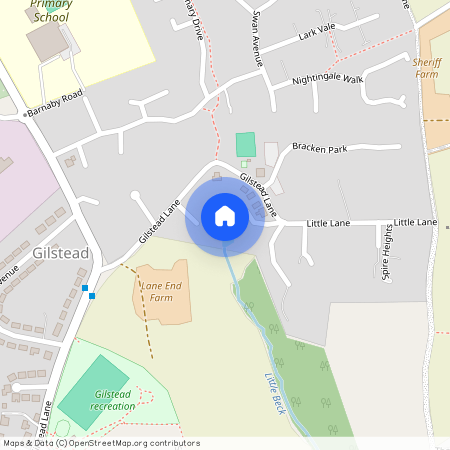 Gilstead Lane, Bingley, West Yorkshire, UK, BD16
