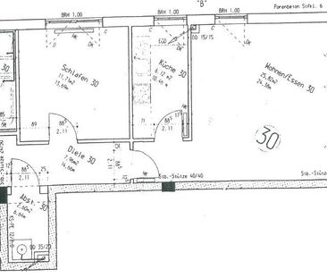 Am Schwanenteich! Top gepflegte 2-Zimmer-Wohnung mit Terrasse und EBK! - Foto 1