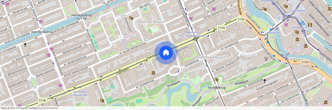Overtoom 137-2, 1054 HG, Amsterdam