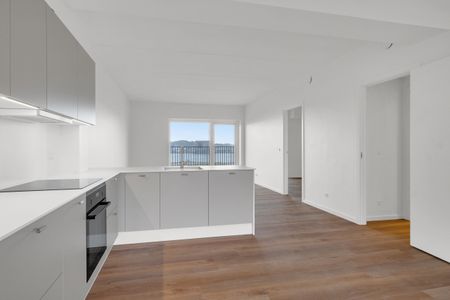 Lys 3-værelses lejlighed med altan og panoramaudsigt i Nørresundby - Foto 3