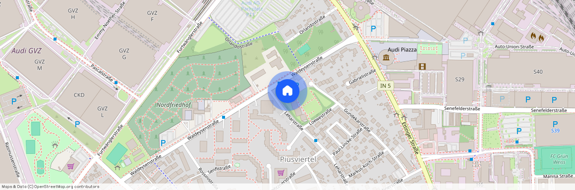 Waldeysenstraße 17, 85057 Ingolstadt