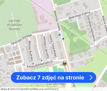 1 piętro, niski blok, 2 pokoje plus garderoba, spokojna okolica - Zdjęcie 1