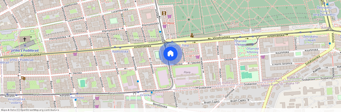 Jičínská 2285, Praha