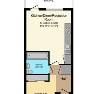 1 Bed Flat, Eden Apartments, E14 - Photo 2