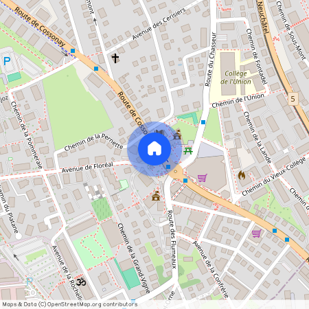 Rte de Cossonay 25 (Floréal 4), 1008 Prilly