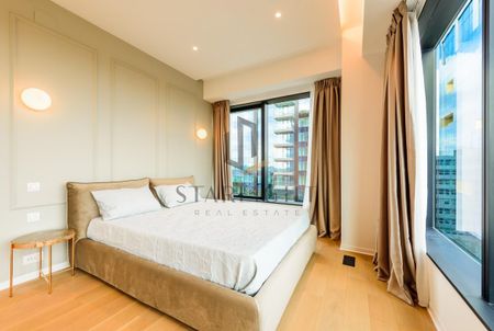 Floreasca Park modern design 2 bedroom For Rent - Fotografie 5