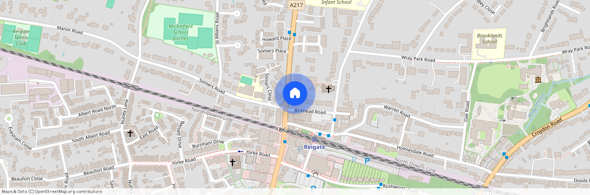 Reigate Hill, Reigate, Surrey, RH2