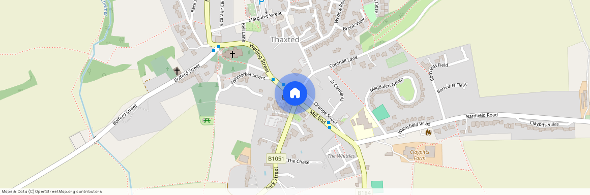 Thaxted, Dunmow