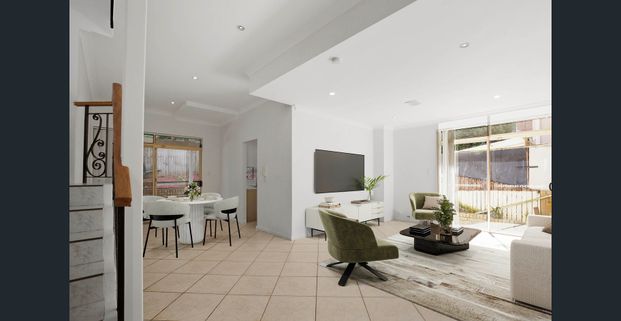 Newly renovated townhouse with expansive courtyard set back in a quiet leafy street. - Photo 1