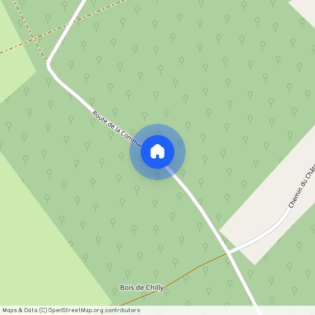 Route de la Commanderie Ferme de Gazigny, Marcilly-en-Villette France