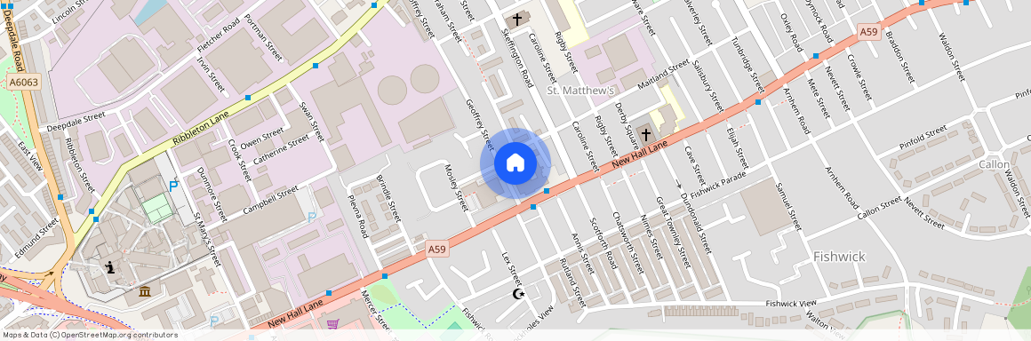 2-Bed Terraced House to Let on Maitland Street, Preston