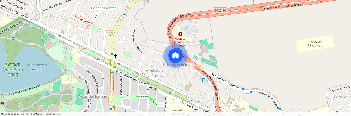 Privada Arboledas, Delegación Epigmenio González, 76140 Querétaro, QUE, Mexico