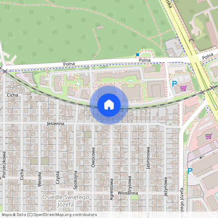 ul. Polna, Bielany, Toruń, kujawsko-pomorskie