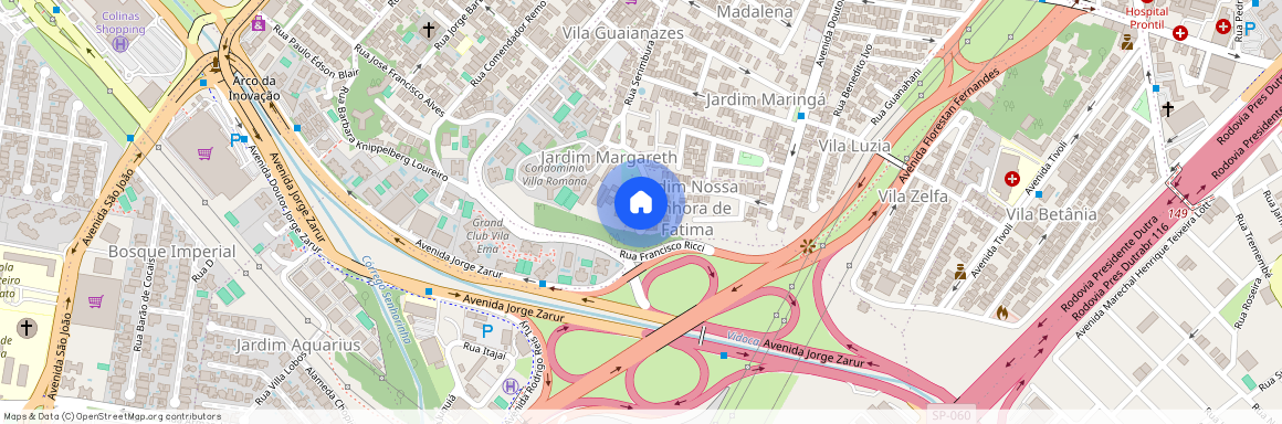 Rua Ribeirão Vermelho, 52, Jardim Fátima, São José dos Campos, São Paulo, 12243390
