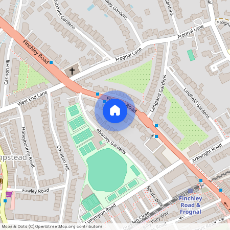 Hillside Court, 409 Finchley Road, London, NW3 6HQ, United Kingdom