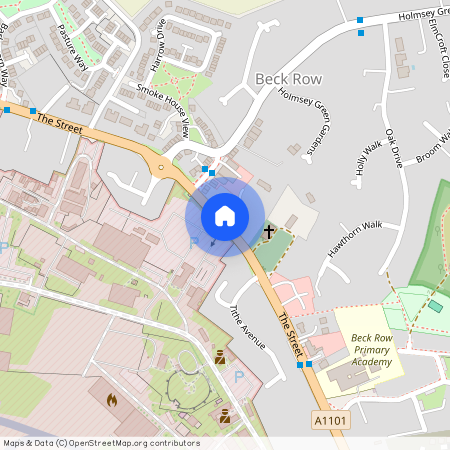 The Street, Beck Row, Bury St. Edmunds, Suffolk, IP28