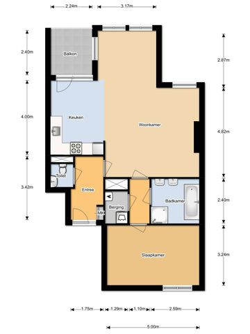 Te huur: Appartement Boeimeerhof in Breda - Foto 4