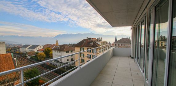 Attique d'exception avec terrasse de 91m2 au coeur de Pully ! - Photo 2