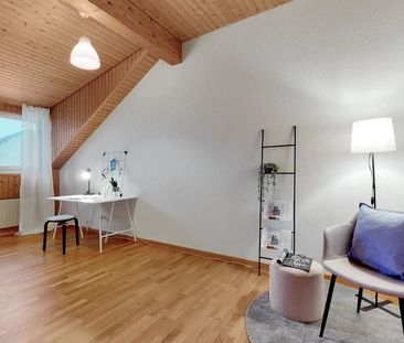 Charmant appartement mansardé avec cheminée à Sonnenfeld - Photo 4