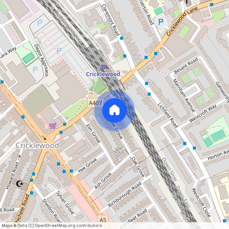Oak Grove, Cricklewood, NW2