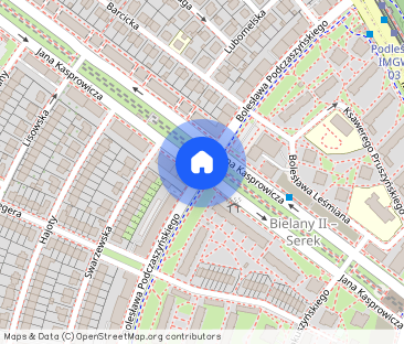 Przestronna kawalerka na Bielanach - Zdjęcie 1